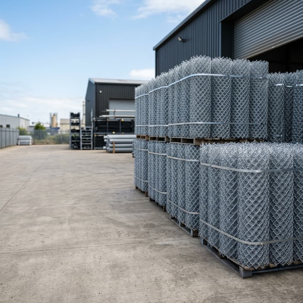 Premium galvanized chain link diamond fence rolls